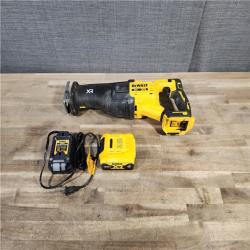 HOUSTON LOCATION - AS-IS DeWalt 20V MAX XR Cordless Brushless Reciprocating Saw W/ BATTERY & CHARGER