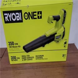 California NEW Ryobi One+ 350 CFM 18V Blower Kit (Tool Only)