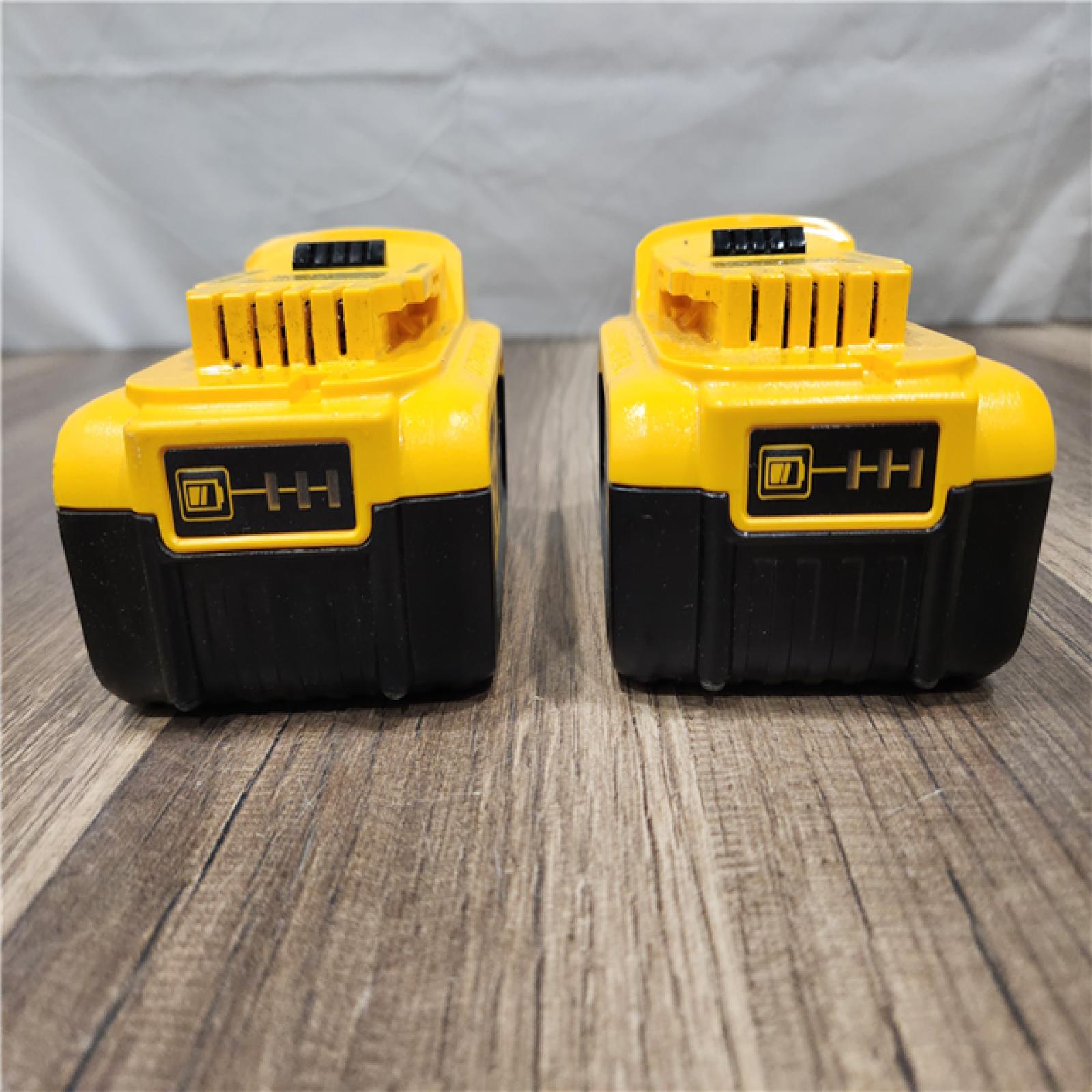 AS-IS - DEWALT 20V MAX XR 4 Ah Li-Ion Battery (2 Pc)