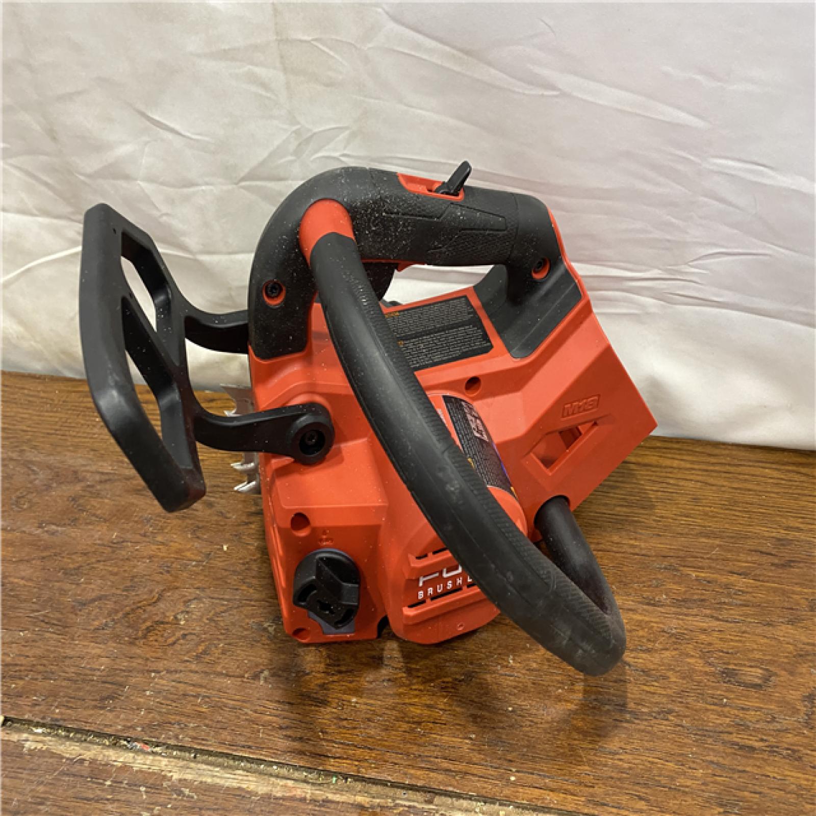 AS-IS Milwaukee Tool 2826-20T M18 FUEL 14  Top Handle 18-Volt Lithium-Ion Brushless Electric Cordless Chainsaw (Tool-Only)