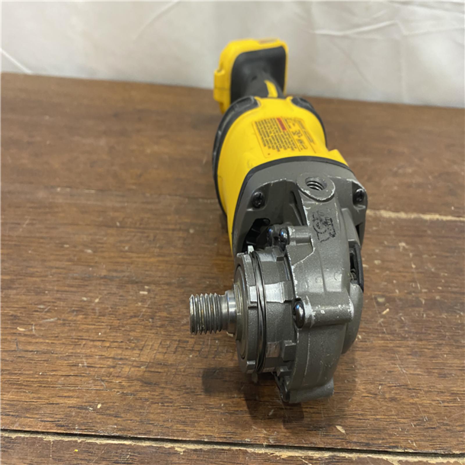 AS-IS DEWALT 60V MAX Cordless Brushless 4.5 in. to 6 in. Small Angle Grinder with Kickback Brake (Tool Only)