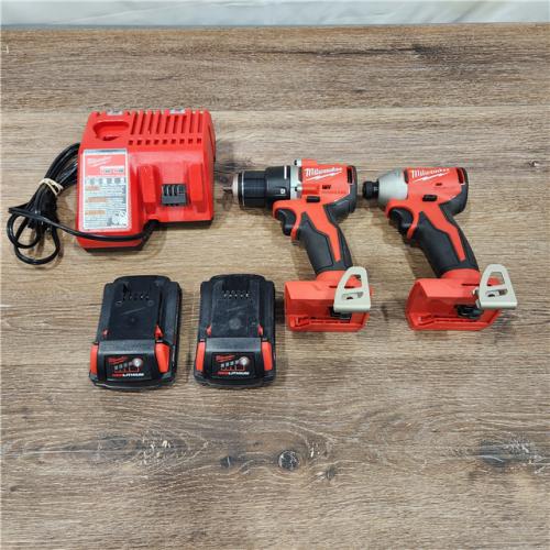 AS-IS Milwaukee M18 Brushed Cordless (2-Tool) Combo Kit
