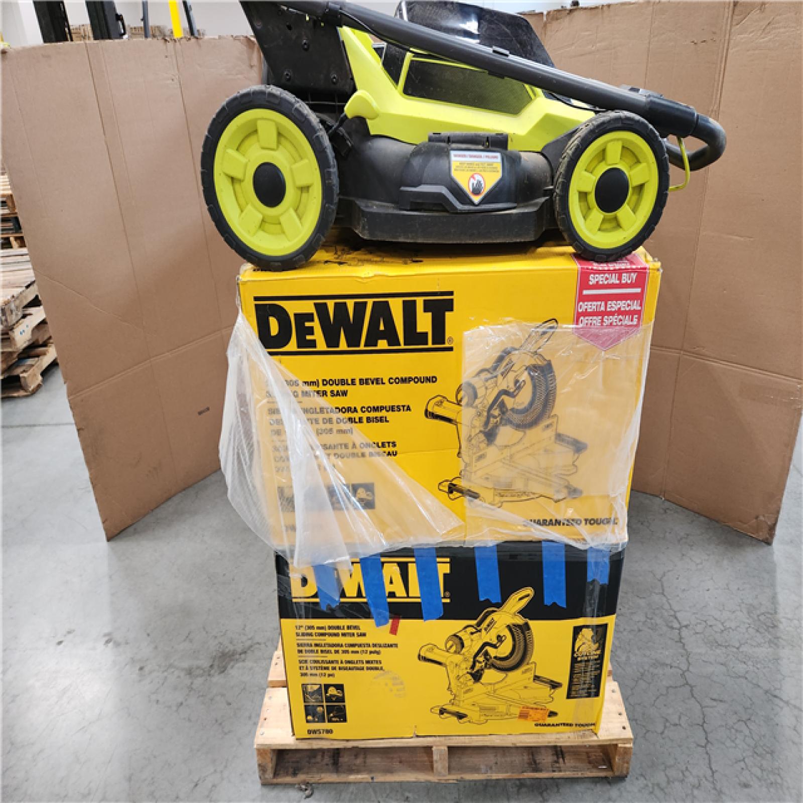 CALIFORNIA AS -IS  TOOL PALLET