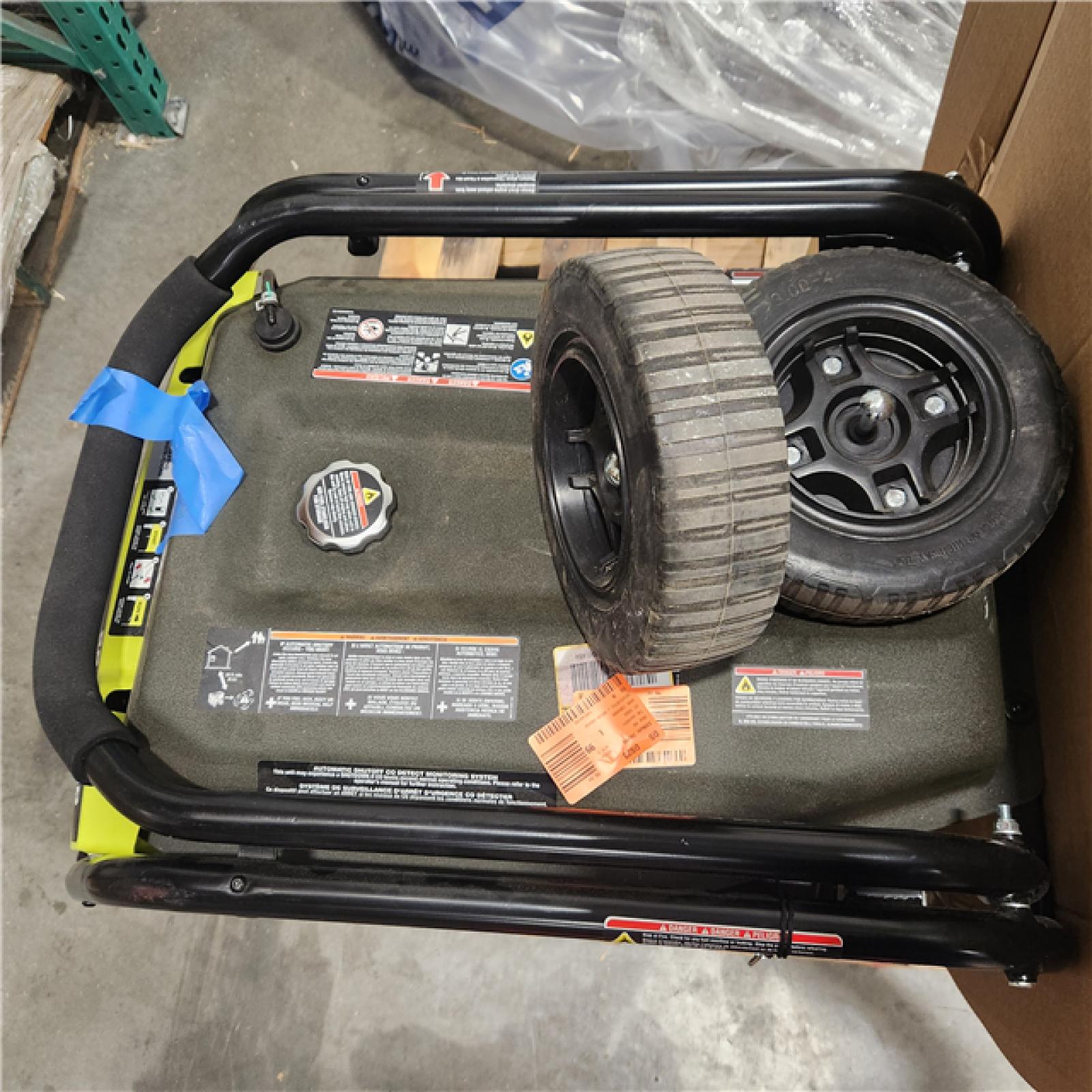 Dallas Location - As-Is RYOBI 6,500-Watt Gasoline Portable Generator