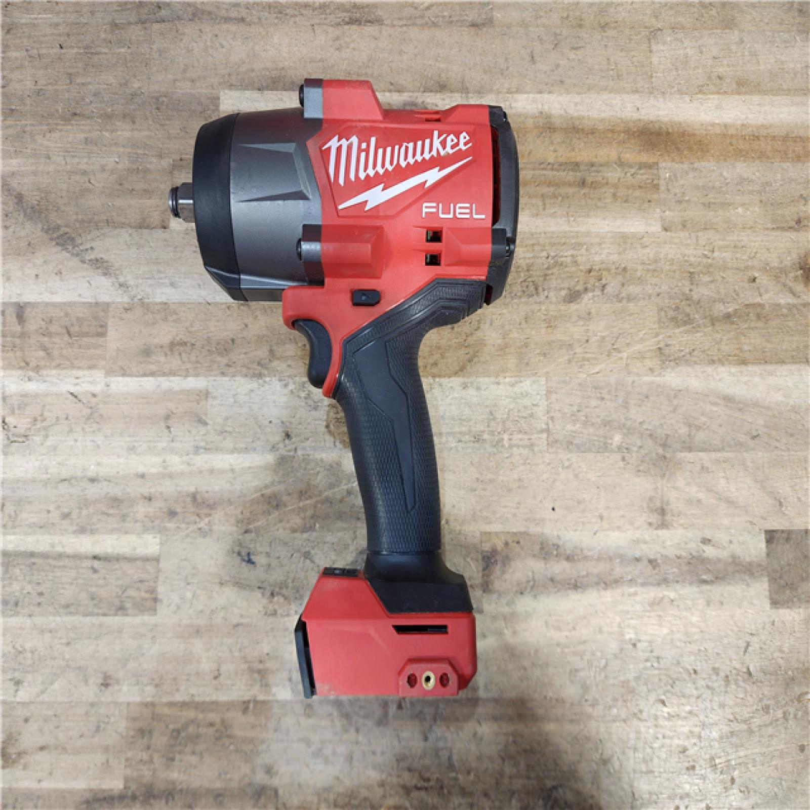 HOUSTON LOCATION - AS-IS Milwaukee  FUEL 18V Lithium-Ion Brushless Cordless 1/2 in. Impact Wrench with Friction Ring (Tool-Only)