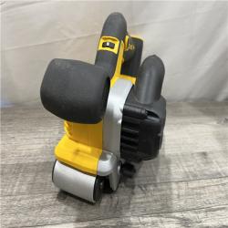 AS-IS DEWALT 20V MAX* XR Brushless Cordless Belt Sander (Tool-Only)