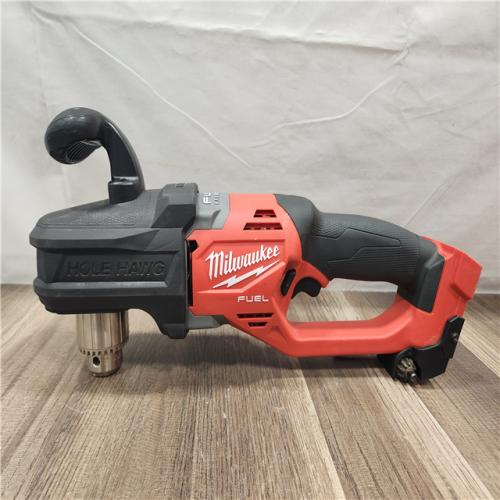 AS-IS- Milwaukee M18 18V Fuel Hole Hawg 1/2  Right Angle Drill (Tool-Only)