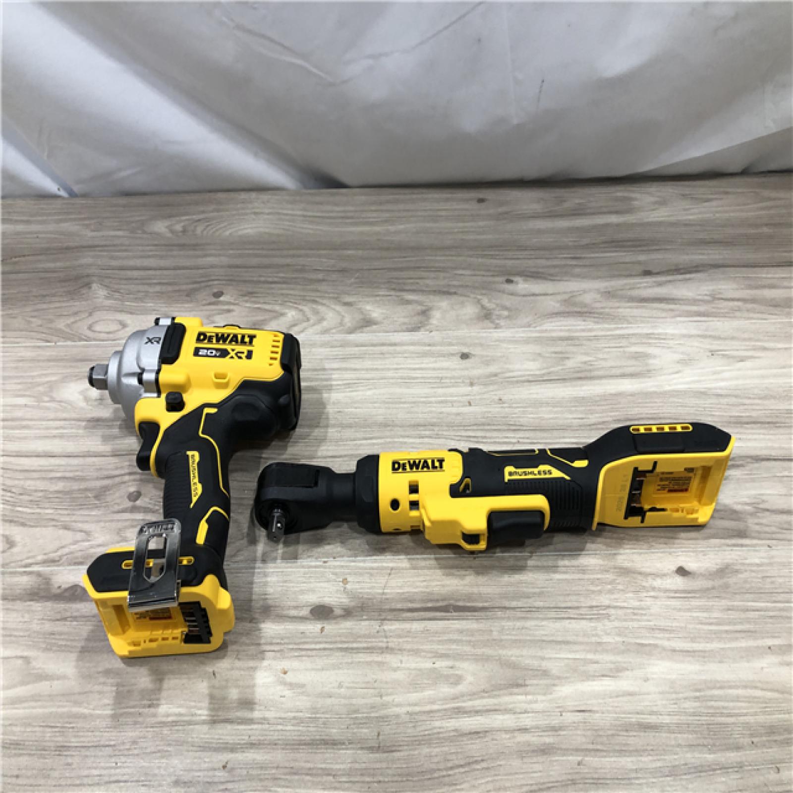 AS-IS DEWALT 20V Lithium-Ion Cordless 2-Tool Combo Kit