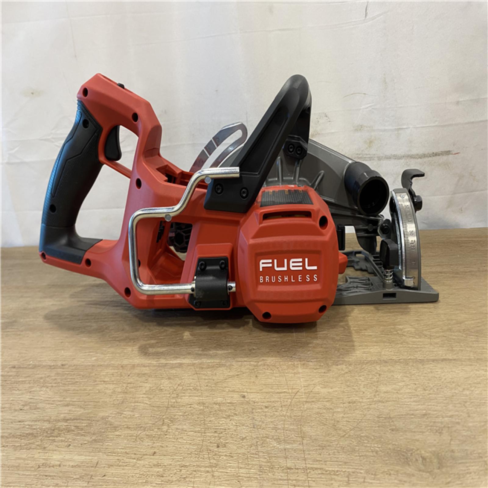 AS-IS Milwaukee FUEL 18V Lithium-Ion Cordless 7-1/4 in. Rear Handle Circular Saw (Tool-Only)