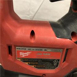 AS-IS Milwaukee FUEL 18V Lithium-Ion Brushless Cordless Jig Saw (Tool-Only)