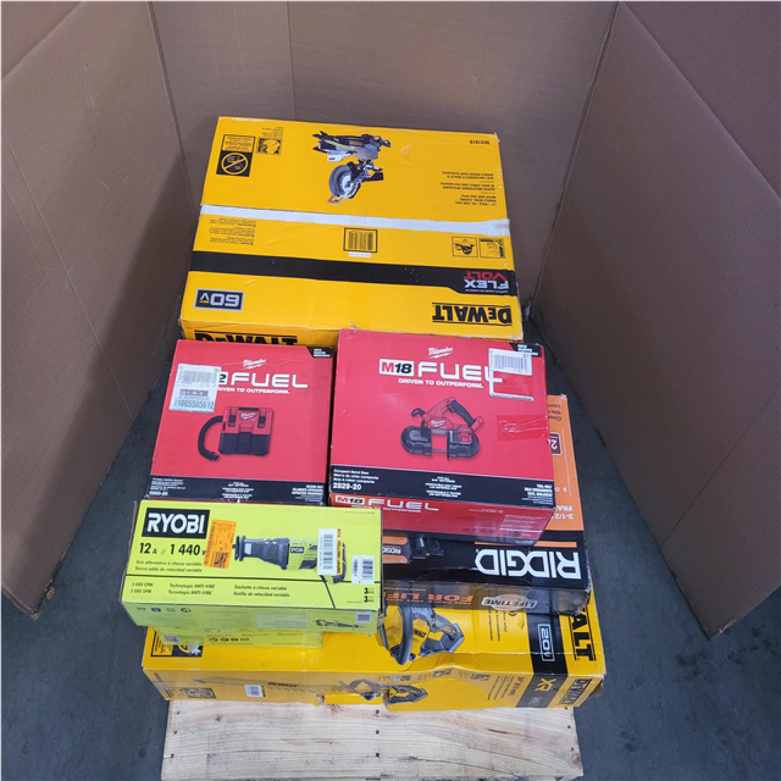 CALIFORNIA AS-IS TOOL PALLET
