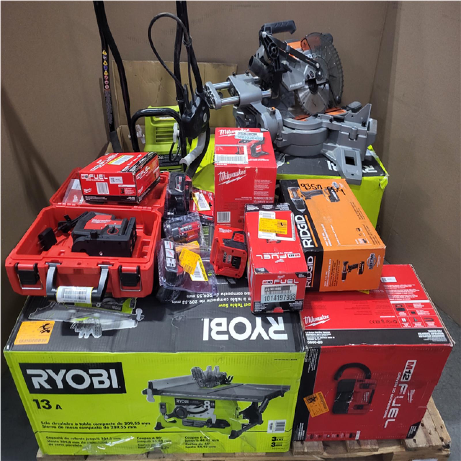 CALIFORNIA AS-IS TOOL PALLET