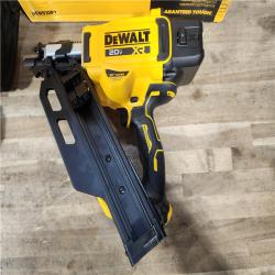 HOUSTON LOCATION - AS-IS DeWalt 20V MAX Cordless 30 Deg Framing Nailer Kit (Battery & Charger) 20 V