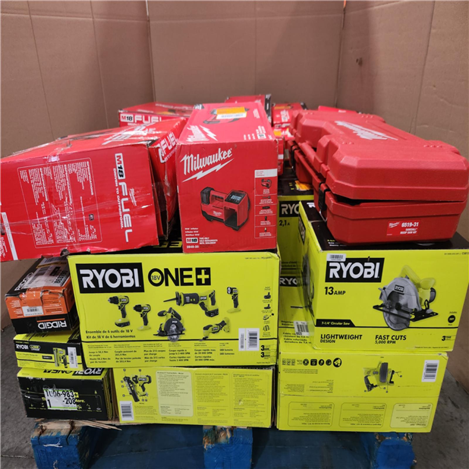 CALIFORNIA AS-IS TOOL PALLET