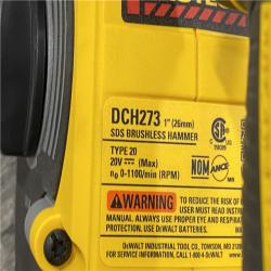 AS-IS DEWALT 20V MAX XR Cordless Brushless 1 in. SDS Plus L-Shape Rotary Hammer (Tool Only)