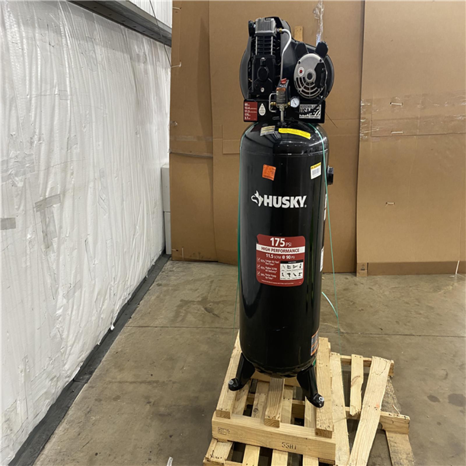 Houston Location AS IS - Husky 60gal Air Compressor