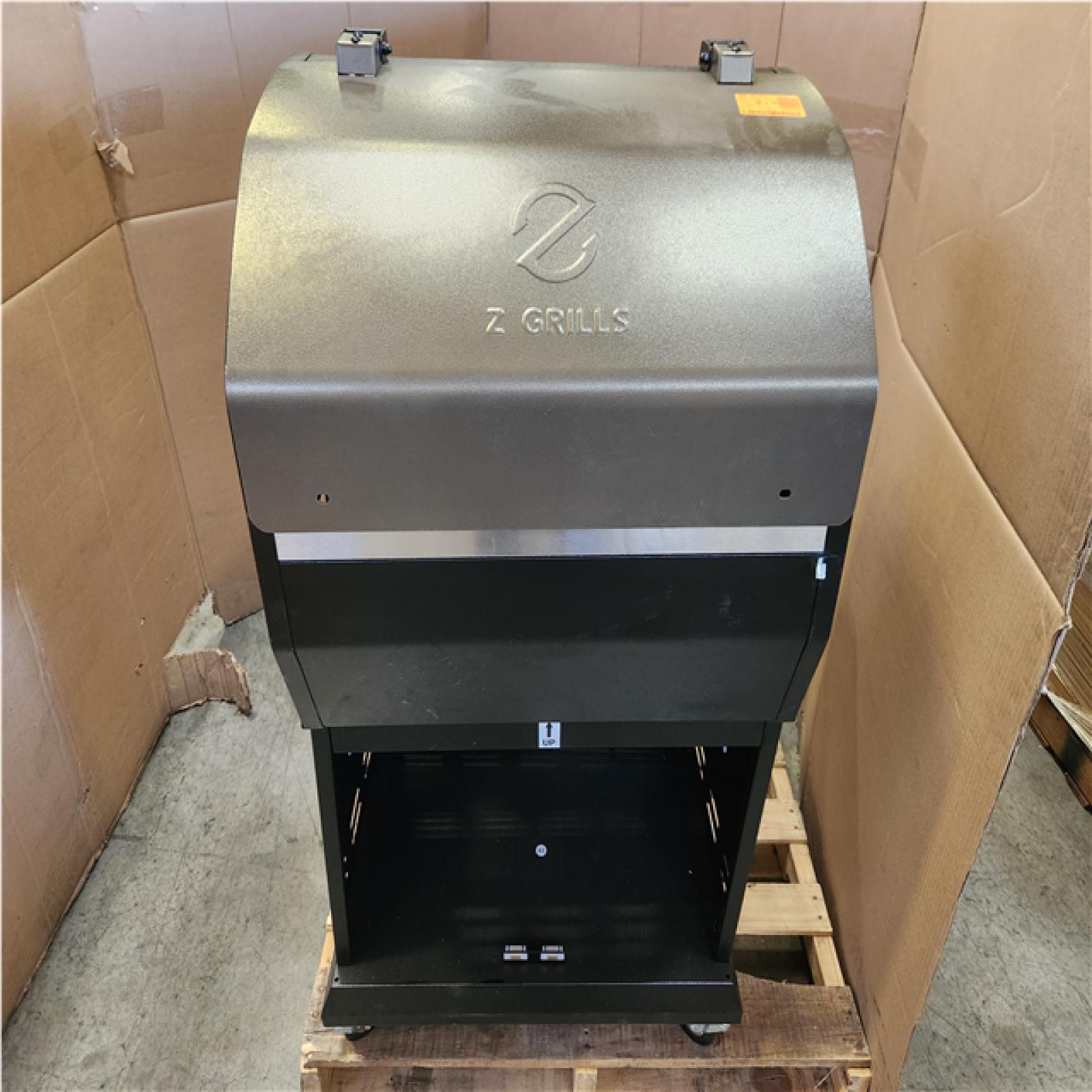 Phoenix Z GRILLS 1056 sq. in. Pellet Grill and Smoker in Bronze with Storage Cabinet  Includes Cover