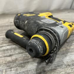AS-IS DEWALT 20V MAX XR Cordless Brushless 1 in. SDS Plus L-Shape Rotary Hammer (Tool Only)