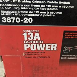 NEW! - Milwaukee M18 FUEL 4-1/2-6 Cordless Braking Grinder (Tool-Only)