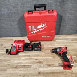 HOUSTON LOCATION - AS-IS Milwaukee FUEL 18V Lithium-Ion Brushless Cordless 1/2 in. Hammer Drill Driver Kit