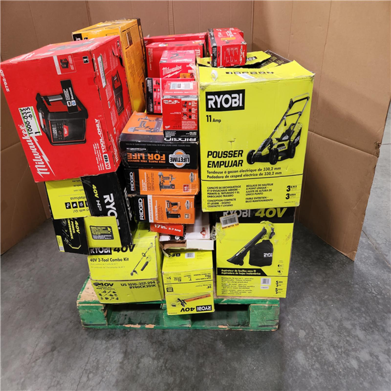 CALIFONIA  AS-IS TOOL PALLET