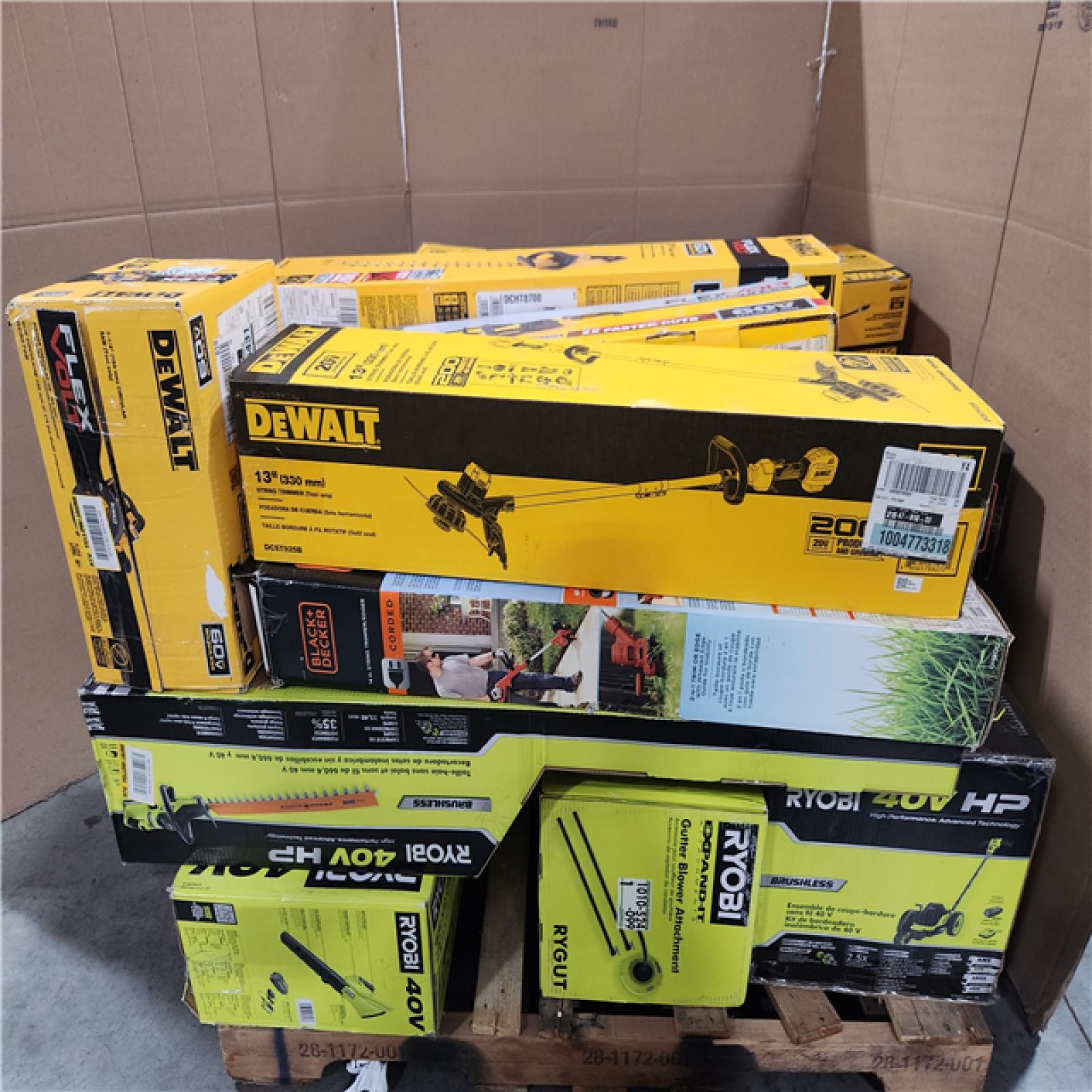 CALIFORNIA AS-IS TOOL PALLET