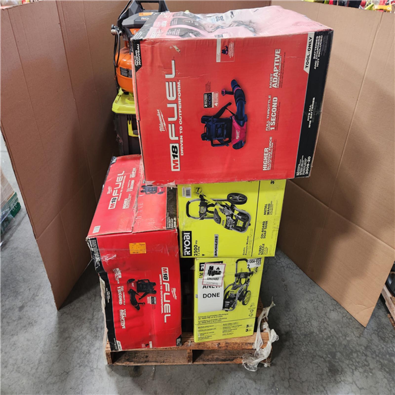 CALIFORNIA AS-IS TOOL PALLET