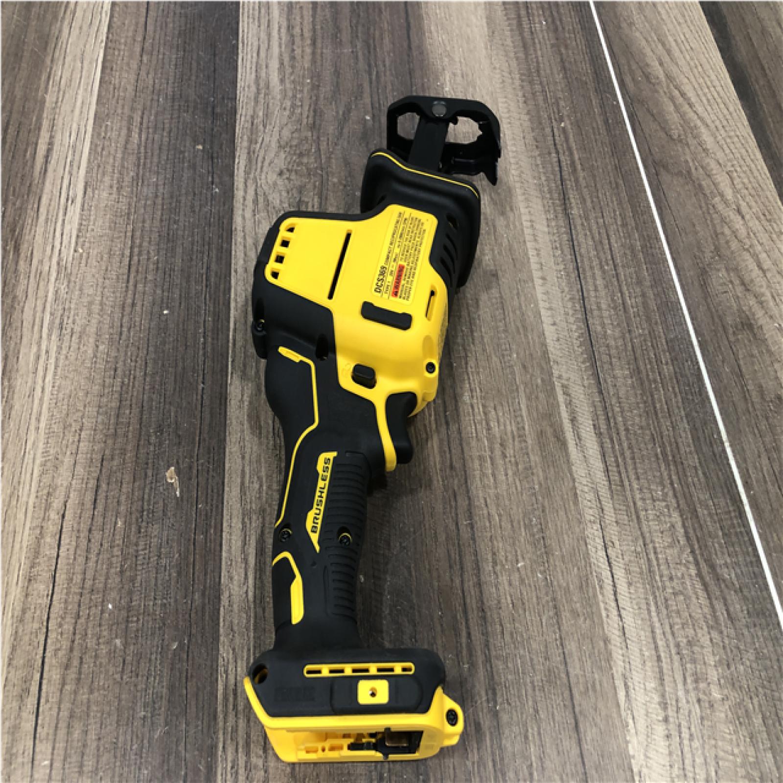 AS-IS DEWALT ATOMIC 20V MAX Cordless Brushless Compact Reciprocating Saw (Tool Only)