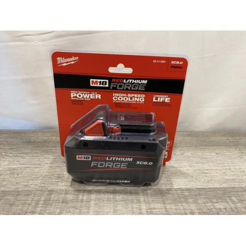 NEW - Milwaukee 18V Lithium-Ion REDLITHIUM FORGE XC 8.0 Ah Battery Pack
