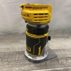 AS-IS DEWALT 20V MAX XR Cordless Brushless Fixed Base Compact Router (Tool Only)