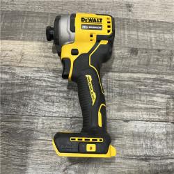 AS-IS DEWALT Atomic 20V Max Lithium-Ion Brushless Cordless Compact 1/4 in. Impact Driver Kit