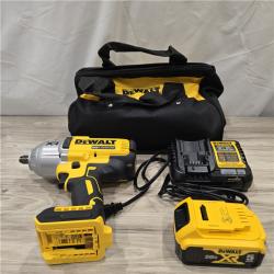 AS-IS Dewalt 20V MAX Cordless 1/2 in. Impact Wrench Kit
