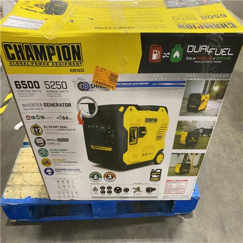 Dallas Location - As-Is Champion Power Equipment 6500-Watt Gasoline Portable Generator