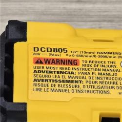 AS-IS DEWALT 20V Compact Cordless 1/2 in. Hammer Drill (Tool-Only)