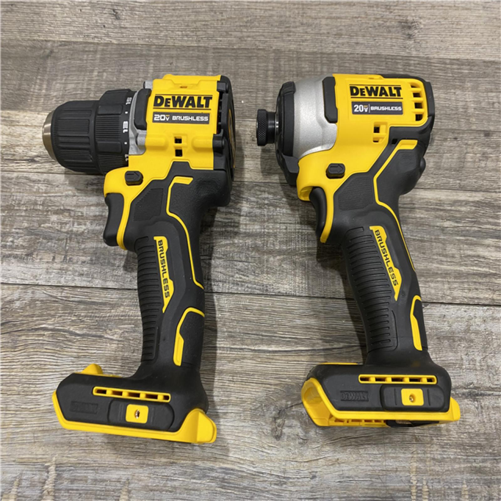 AS-IS DEWALT ATOMIC 20-Volt MAX Lithium-Ion Cordless (2-Tool) Combo Kit