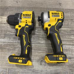 AS-IS DEWALT ATOMIC 20-Volt MAX Lithium-Ion Cordless (2-Tool) Combo Kit
