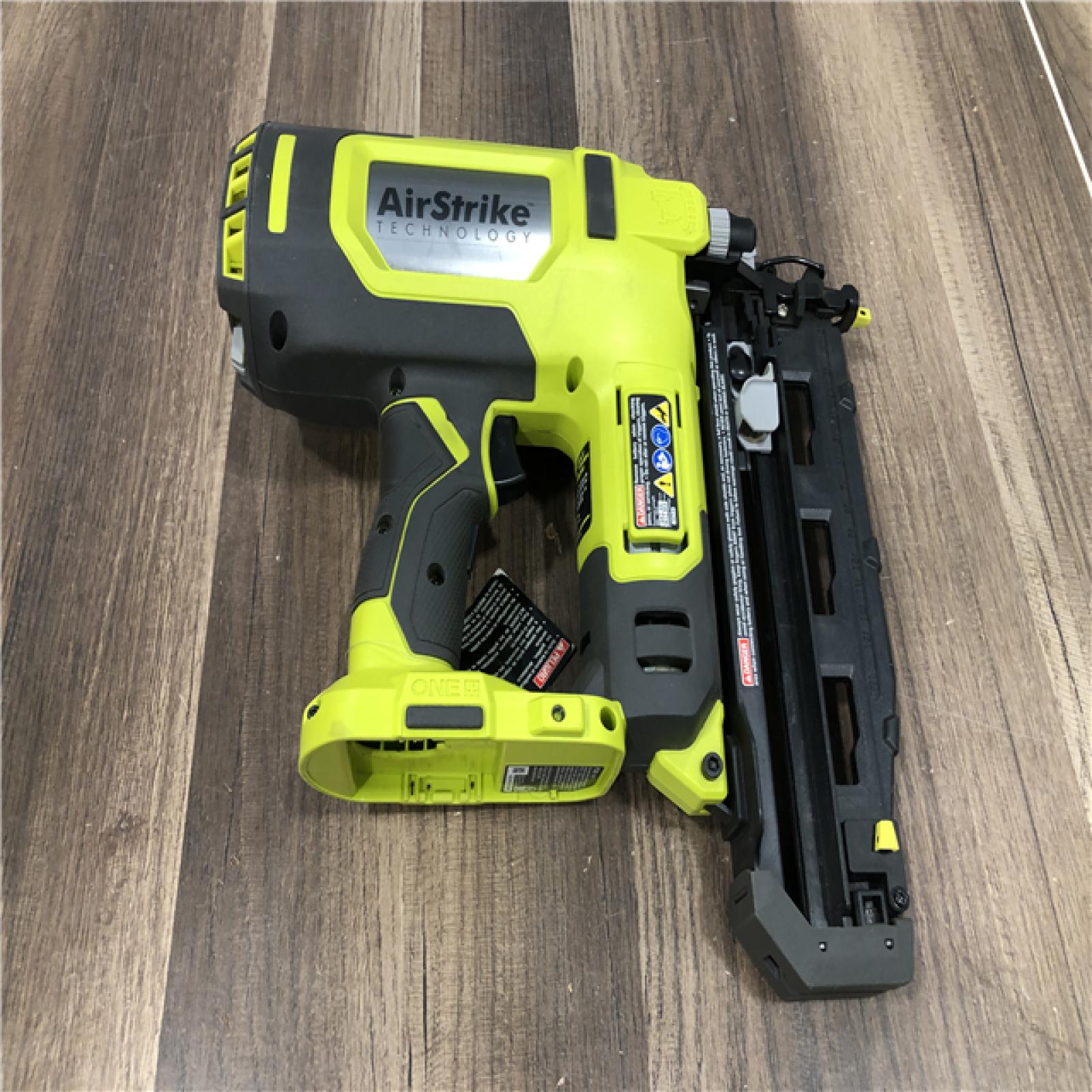 AS-IS RYOBI ONE+ 18V AirStrike 16-Gauge Cordless Finish Nailer (Tool Only)