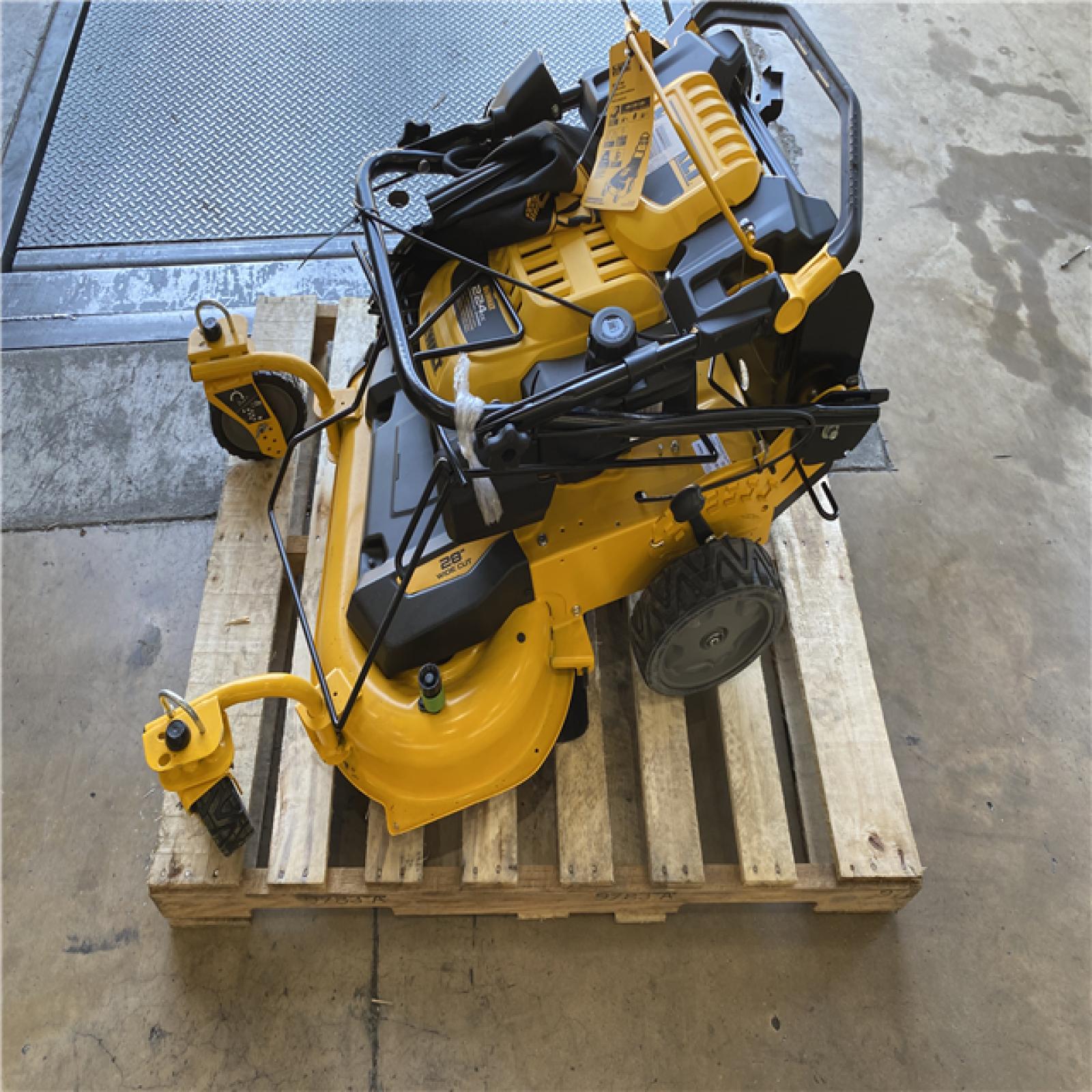 Houston Location AS IS - Dewalt Walk Behind Mower 28