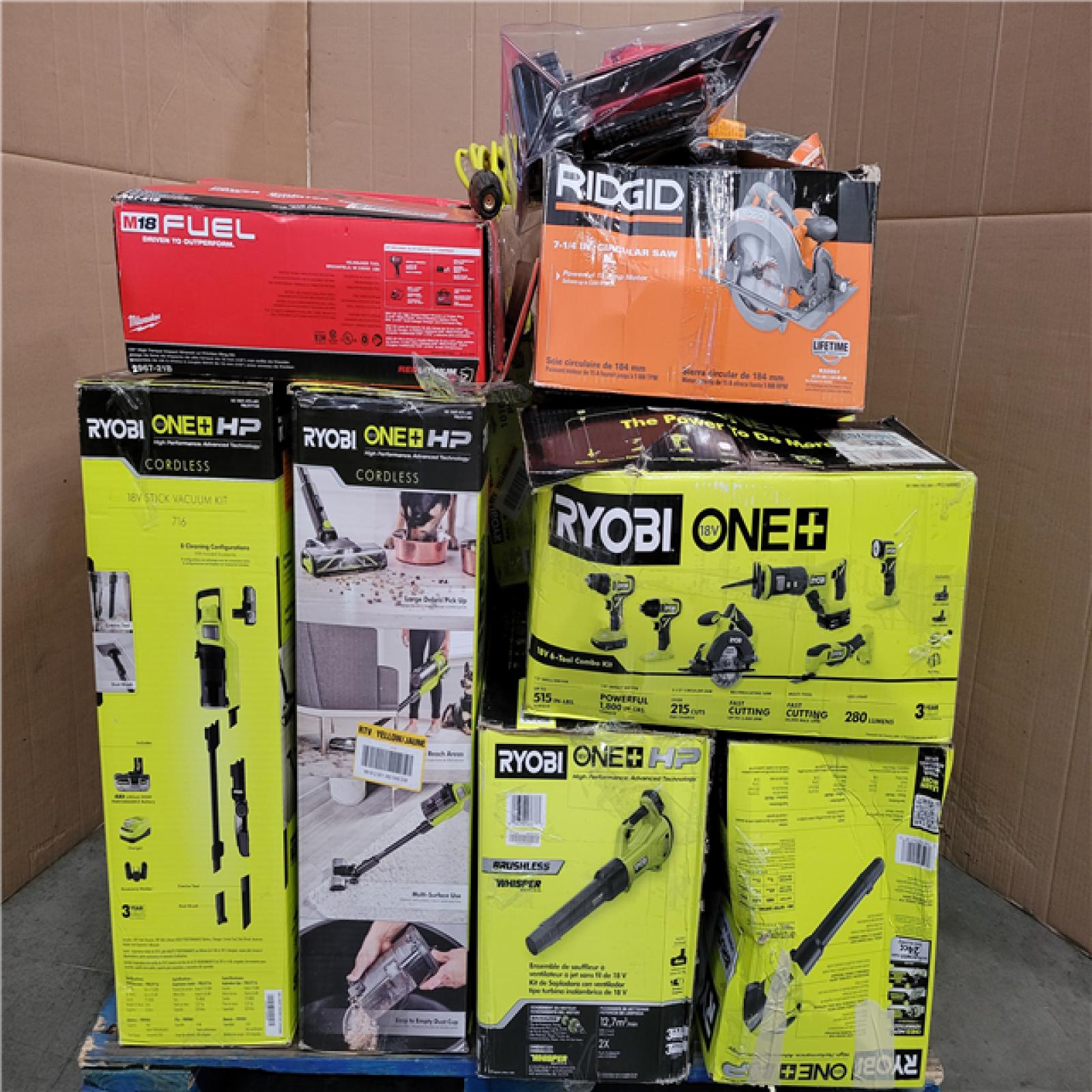 CALIFORNIA AS-IS TOOL PALLET