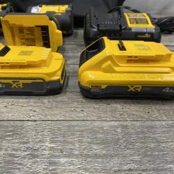 AS-IS DEWALT 20V XR Lithium-Ion Cordless 2-Tool Combo Kit