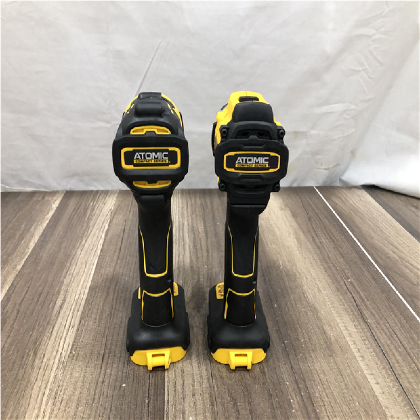 AS-IS DEWALT ATOMIC 20-Volt MAX Lithium-Ion Cordless Combo Kit