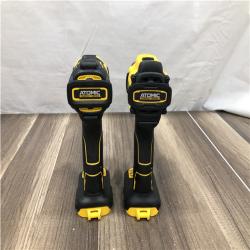 AS-IS DEWALT ATOMIC 20-Volt MAX Lithium-Ion Cordless Combo Kit