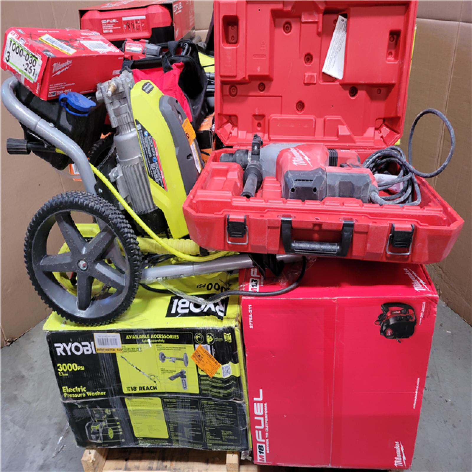 CALIFORNIA AS-IS TOOL PALLET