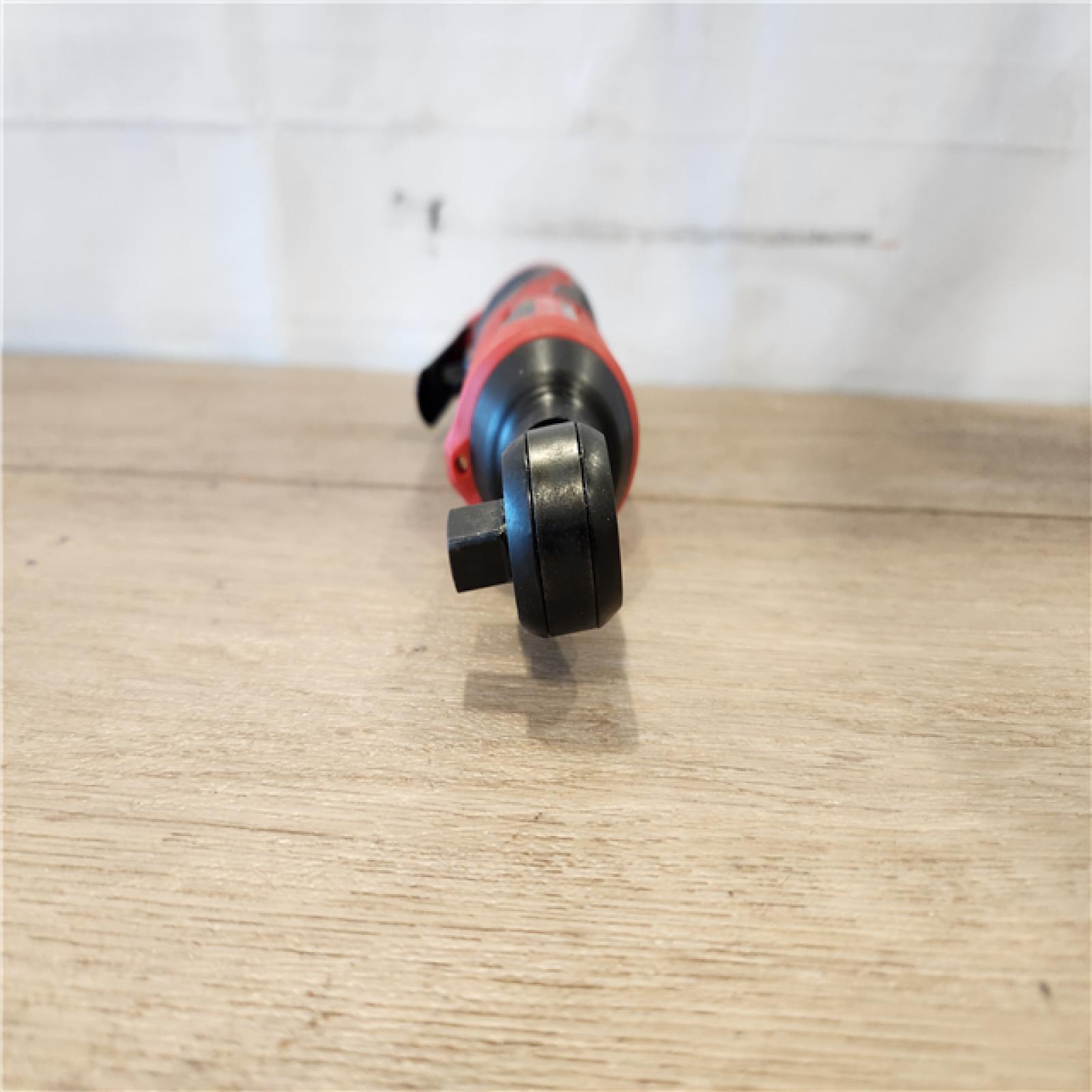 AS-IS- Milwaukee M12 12V Lithium-Ion Cordless 3/8 in. Ratchet (Tool-Only)