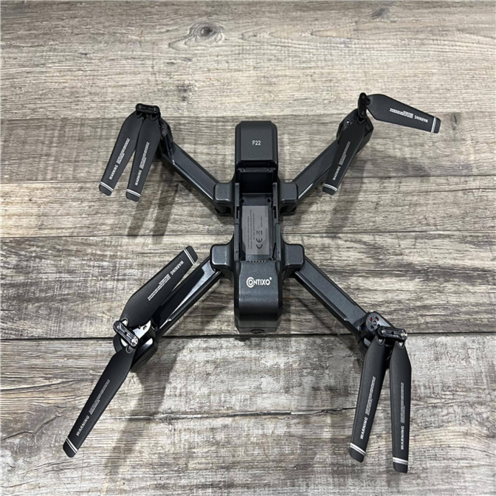 AS-IS Contixo F22 Foldable RC Quadcopter Drone