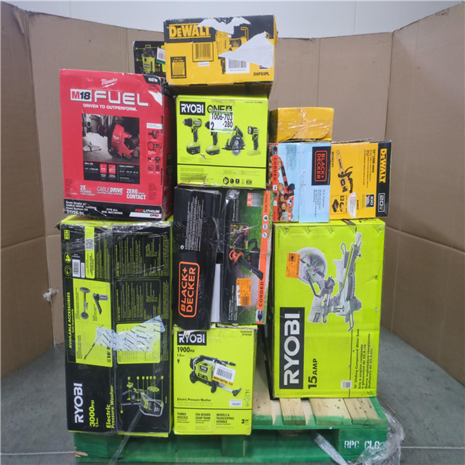 CALIFORNIA AS-IS TOOL PALLET