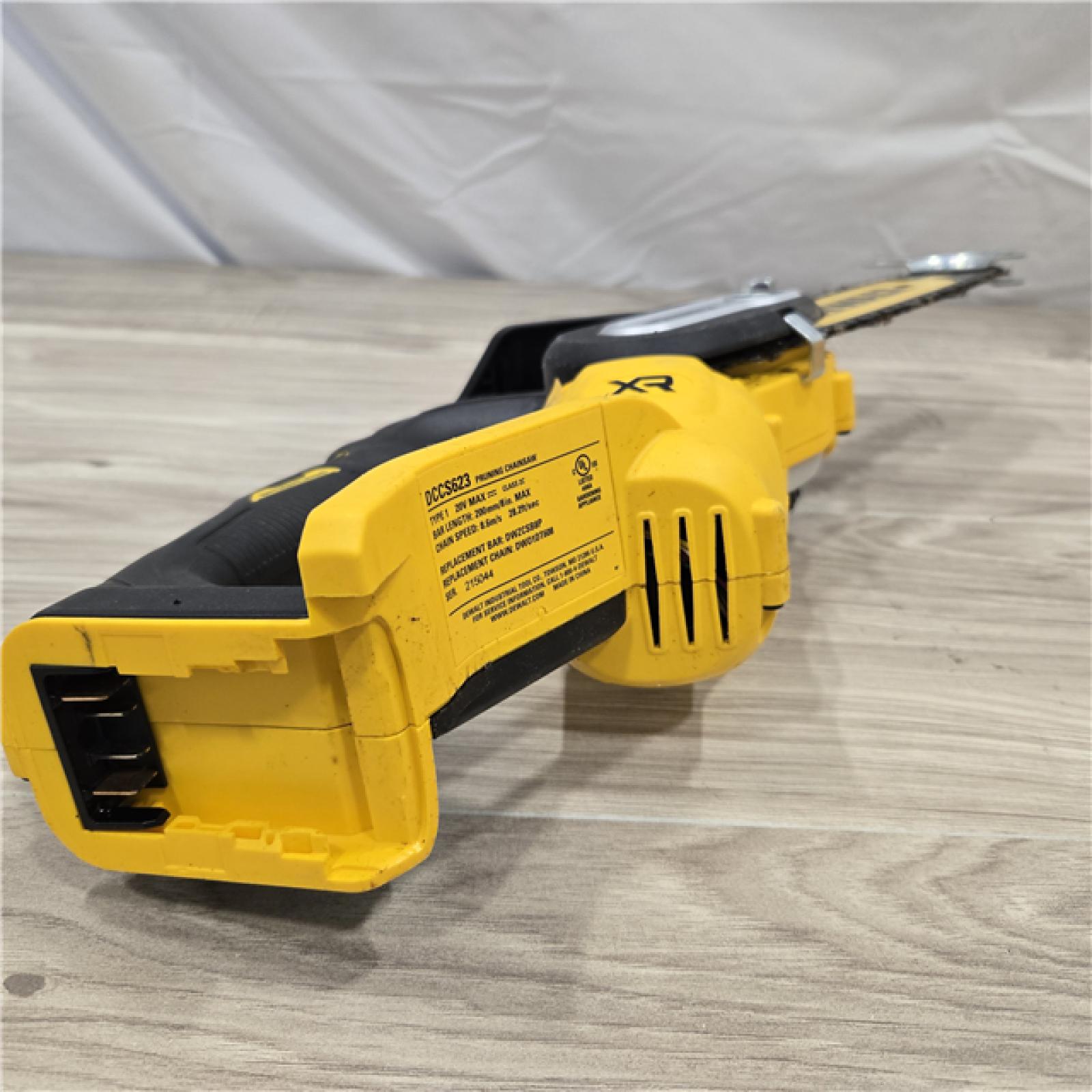 AS-IS 20V MAX 8 in. Brushless Cordless Battery Powered Pruning Chainsaw (Tool Only)