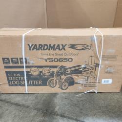 Phoenix NEW YARDMAX 6.5-Ton 15 Amp Horizontal Electric Log Splitter (SEALED)