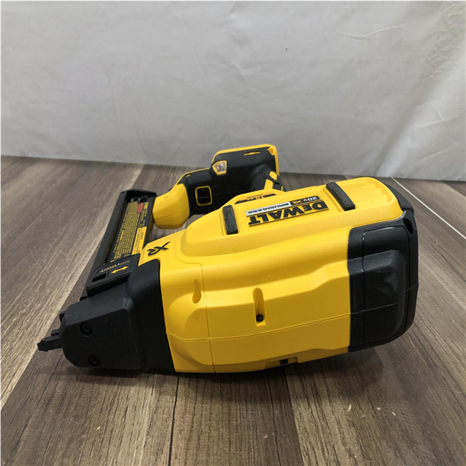 AS-IS DEWALT Cordless 18-Gauge Narrow Crown Stapler (Tool Only)