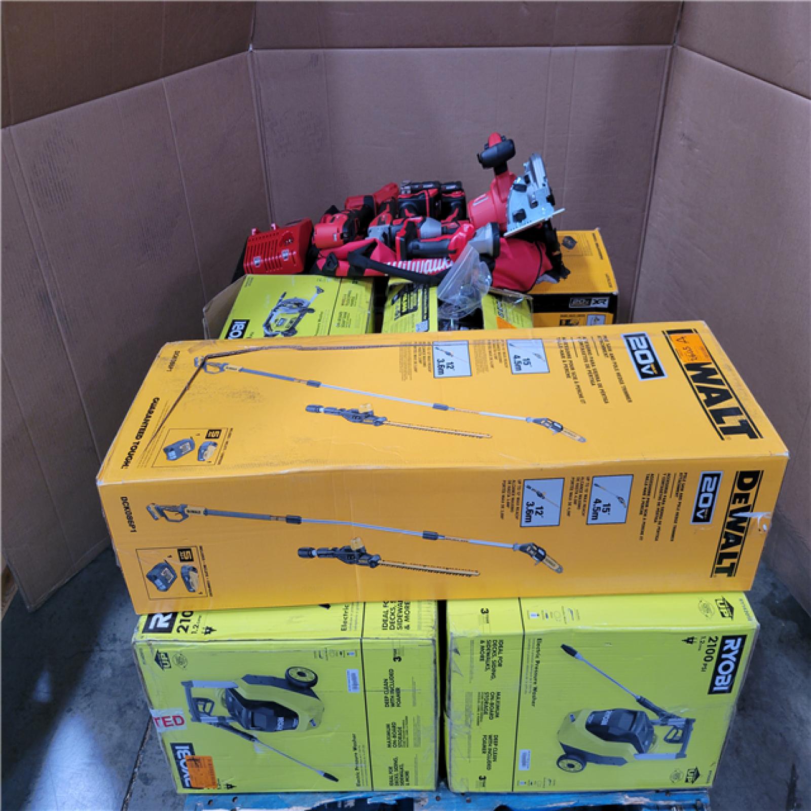 CALIFORNIA AS-IS TOOL PALLET